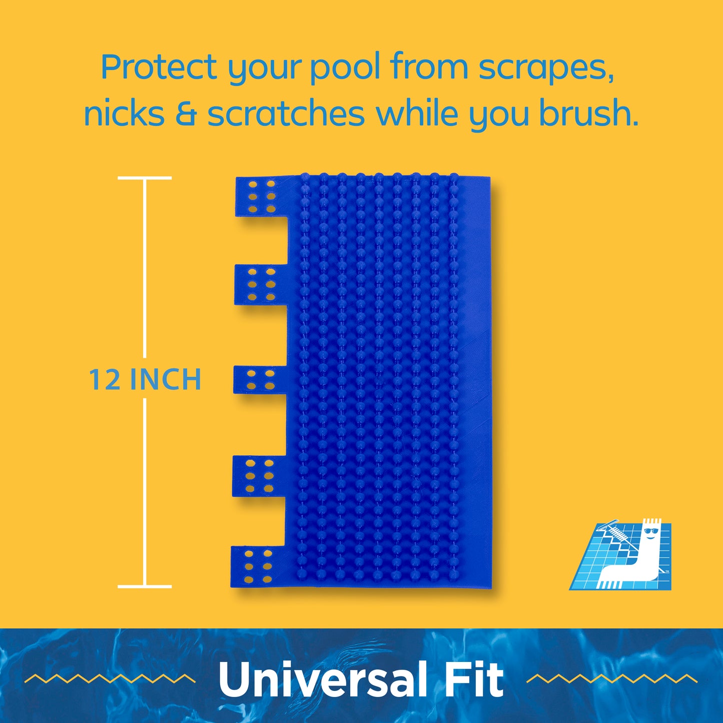 The Novinco™ Pool Protector Brush Sleeve Guard