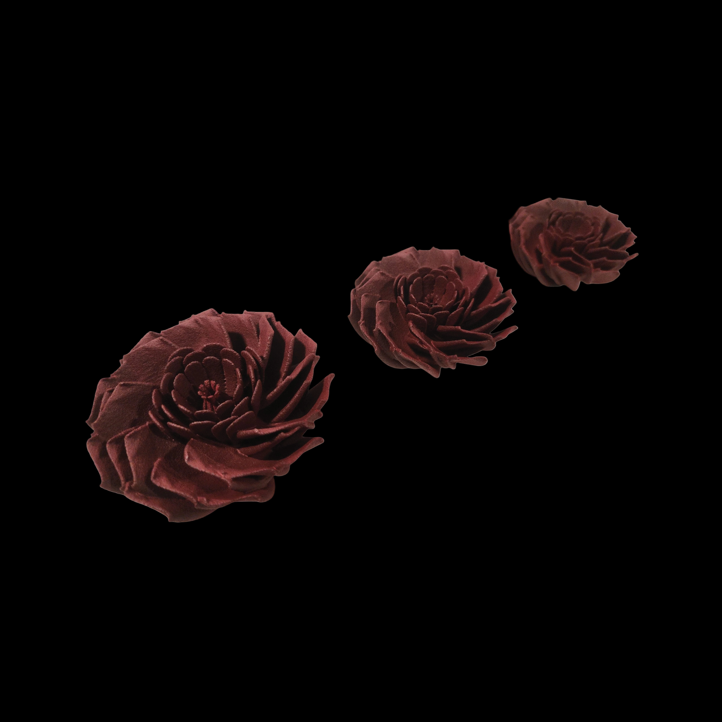 Open Flower Bud Tabletop Accent