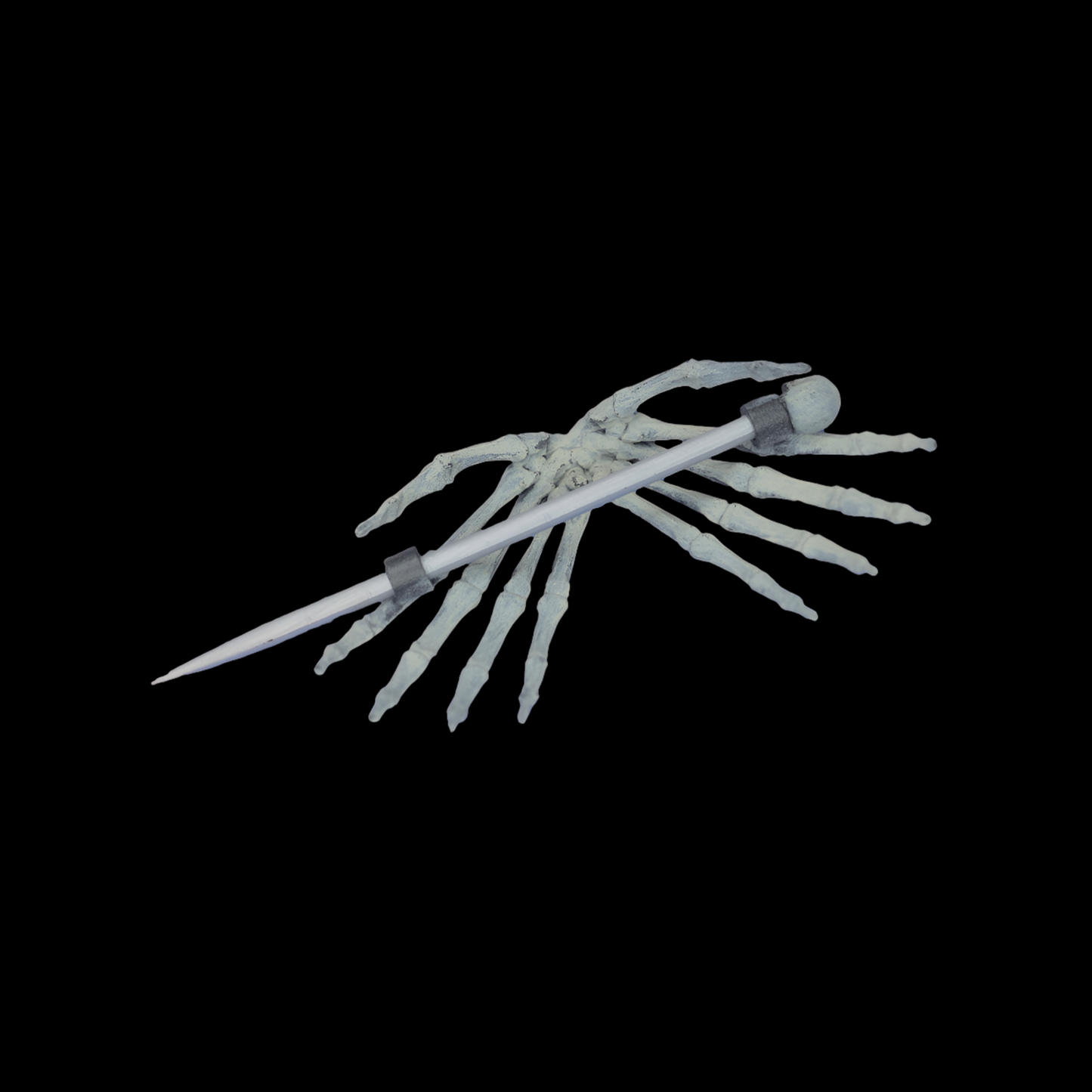 Memento Mori Hair Brooch & Skull Hairpin Set