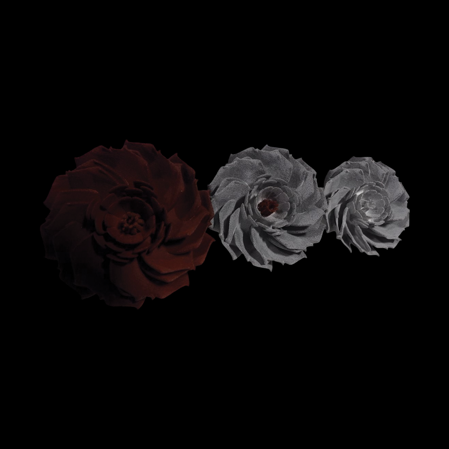 Open Flower Bud Tabletop Accent