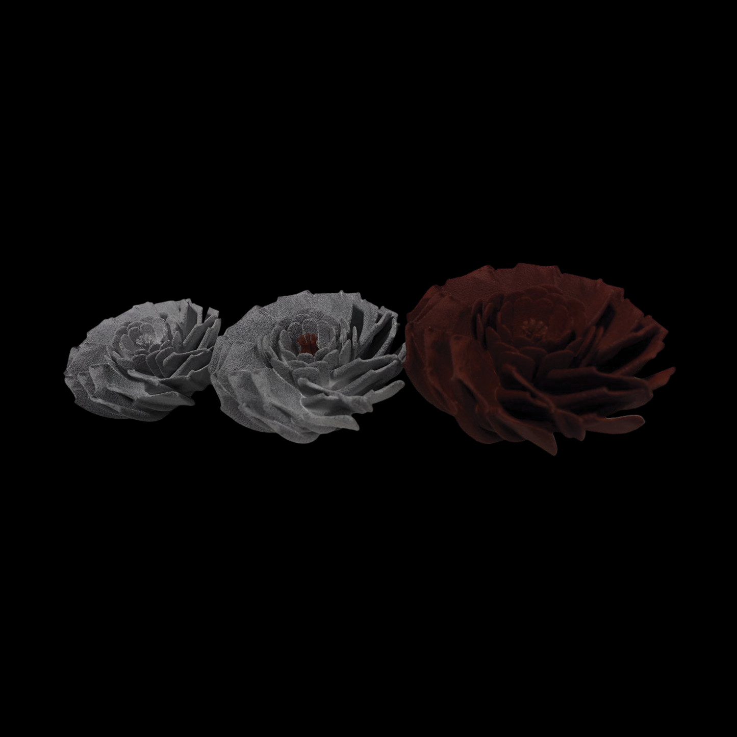 Open Flower Bud Tabletop Accent