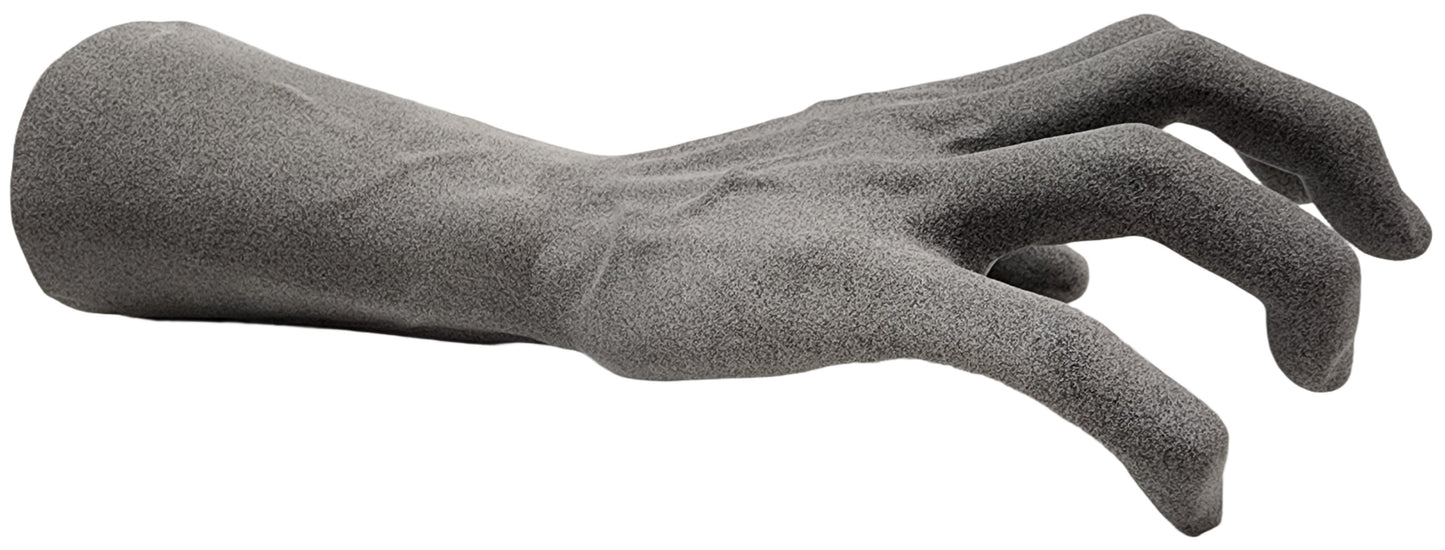Gripping Hand Hanging Sculpture - Functional Wall Art Keyholder Organizer