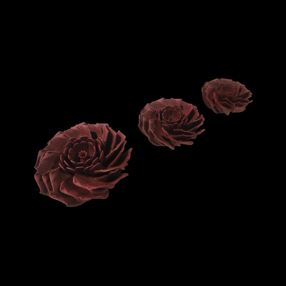 Open Flower Bud Tabletop Accent